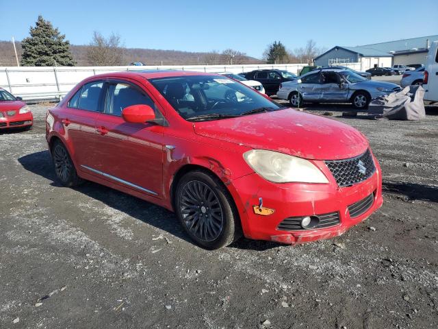 JS2RE9A54A6100534 - 2010 SUZUKI KIZASHI GTS RED photo 4