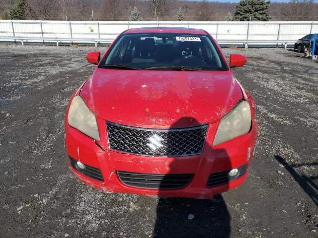 JS2RE9A54A6100534 - 2010 SUZUKI KIZASHI GTS RED photo 5