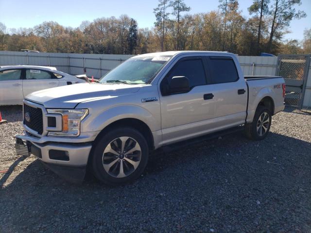 1FTEW1CP4KFA74136 - 2019 FORD F150 SUPERCREW SILVER photo 1