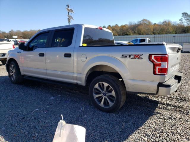 1FTEW1CP4KFA74136 - 2019 FORD F150 SUPERCREW SILVER photo 2