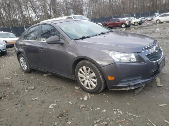 1G1PC5SH4B7129626 - 2011 CHEVROLET CRUZE LS GRAY photo 4