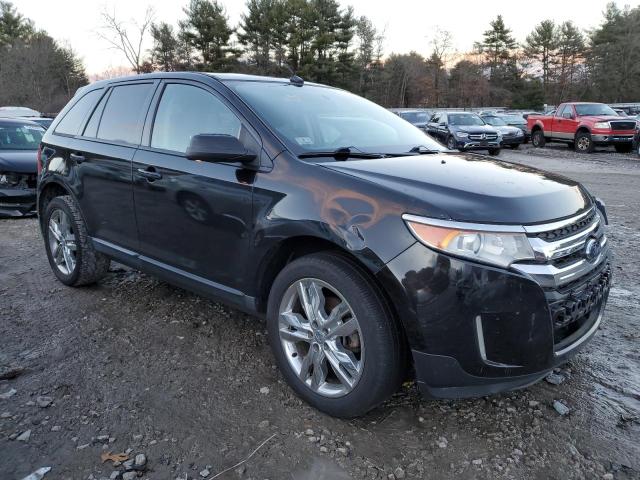 2FMDK4JC3DBC01290 - 2013 FORD EDGE SEL BLACK photo 4