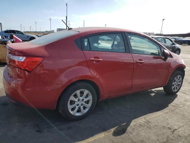 KNADM4A31D6249008 - 2013 KIA RIO LX RED photo 3