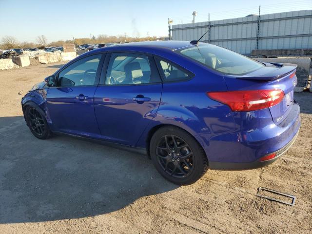 1FADP3F23FL239112 - 2015 FORD FOCUS SE BLUE photo 2