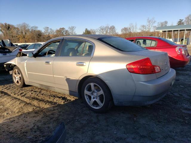 JNKCV51E63M015703 - 2003 INFINITI G35 SILVER photo 2