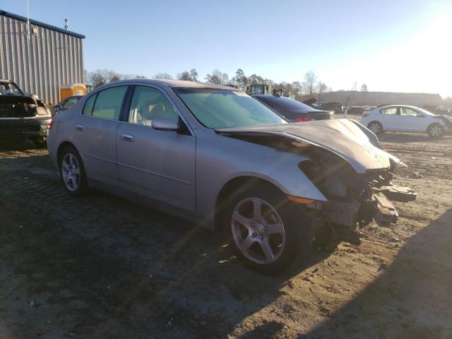 JNKCV51E63M015703 - 2003 INFINITI G35 SILVER photo 4