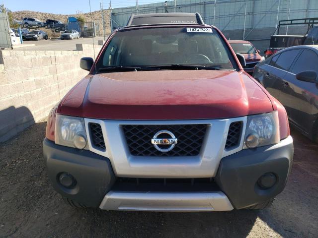 5N1AN0NW7EN803137 - 2014 NISSAN XTERRA X BURGUNDY photo 5