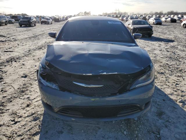 1C3CCCBB2FN637976 - 2015 CHRYSLER 200 S BLUE photo 5