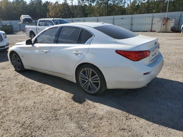 JN1EV7AP0HM730252 - 2017 INFINITI Q50 PREMIUM WHITE photo 2