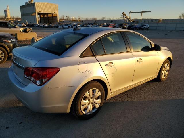 1G1PC5SH1G7210381 - 2016 CHEVROLET CRUZE LIMI LS SILVER photo 3