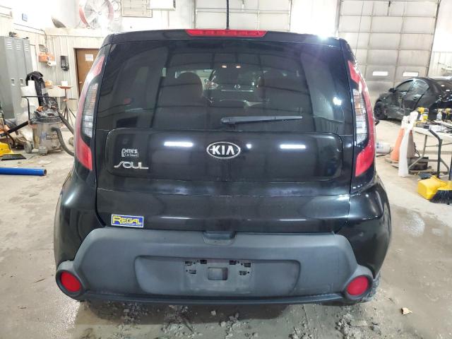 KNDJN2A2XF7799822 - 2015 KIA SOUL BLACK photo 6