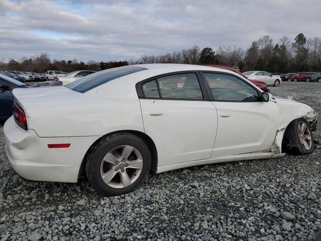 2C3CDXBG1EH315479 - 2014 DODGE CHARGER SE WHITE photo 3