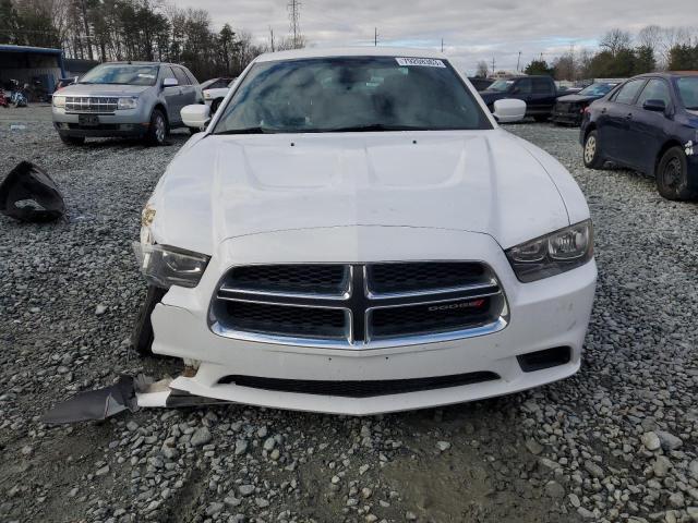 2C3CDXBG1EH315479 - 2014 DODGE CHARGER SE WHITE photo 5