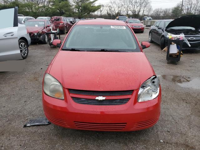 1G1AT58H997293106 - 2009 CHEVROLET COBALT LT RED photo 5