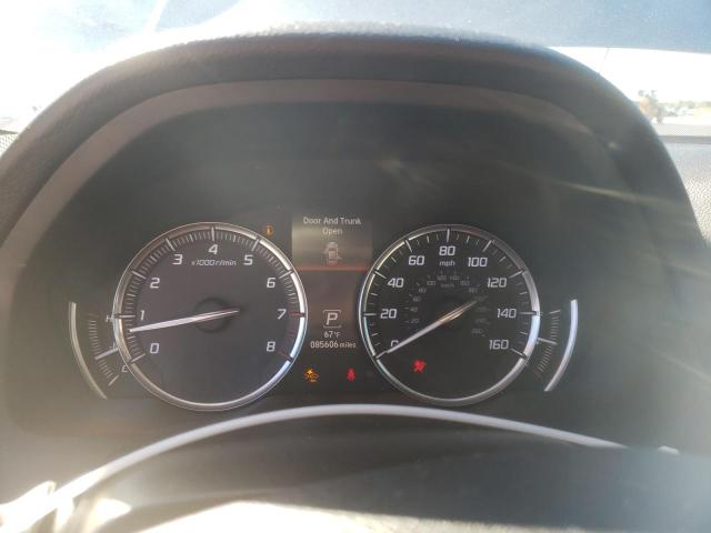 19UUB2F71FA019205 - 2015 ACURA TLX ADVANCE ვერცხლისფერი ფოტო 9