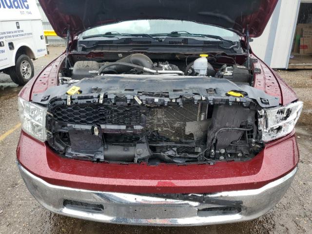 1C6RR7TT4MS518321 - 2021 RAM 1500 CLASS SLT ბურგუნდია ფოტო 11