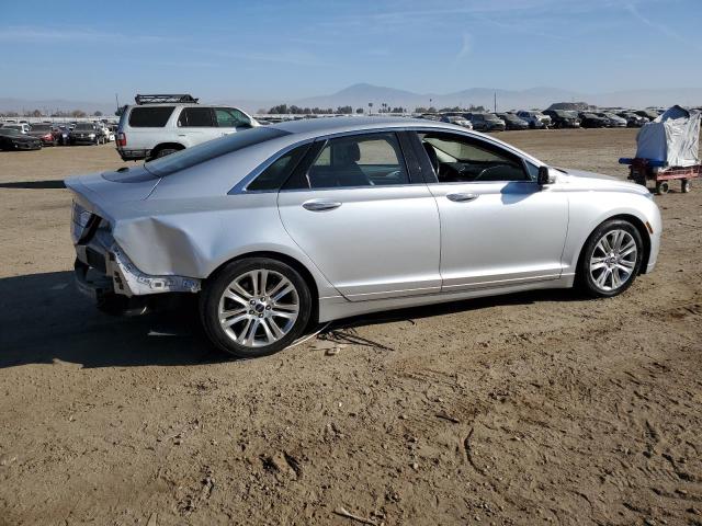 3LN6L2G99ER822848 - 2014 LINCOLN MKZ SILVER photo 3