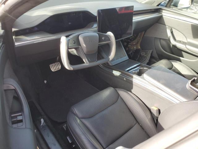 5YJSA1E63MF452735 - 2021 TESLA MODEL S GRAY photo 8