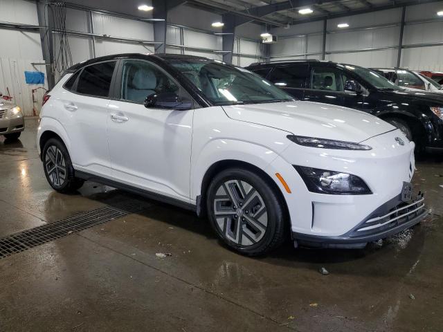 KM8K23AG8NU155942 - 2022 HYUNDAI KONA SEL WHITE photo 4