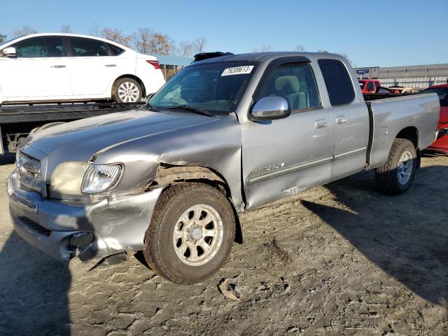 5TBRT34103S333652 - 2003 TOYOTA TUNDRA ACCESS CAB SR5 SILVER photo 1
