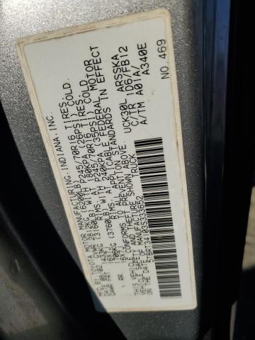 5TBRT34103S333652 - 2003 TOYOTA TUNDRA ACCESS CAB SR5 SILVER photo 12