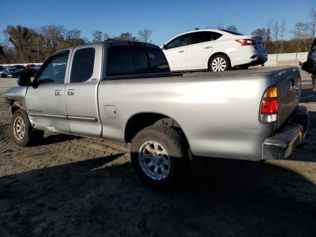 5TBRT34103S333652 - 2003 TOYOTA TUNDRA ACCESS CAB SR5 SILVER photo 2