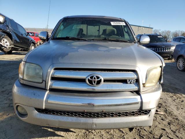 5TBRT34103S333652 - 2003 TOYOTA TUNDRA ACCESS CAB SR5 SILVER photo 5