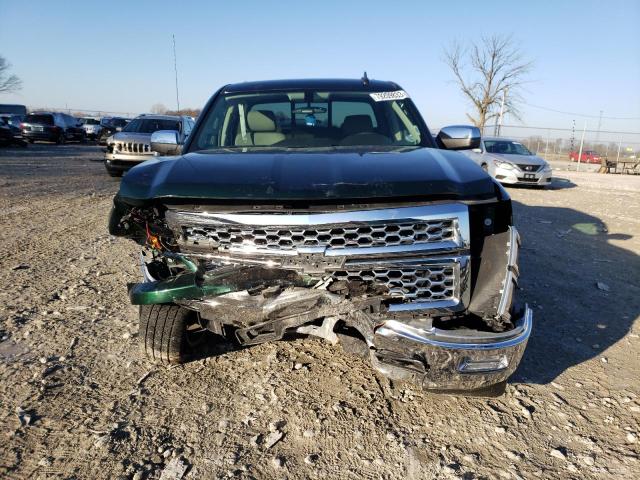 3GCUKSECXFG440452 - 2015 CHEVROLET SILVERADO K1500 LTZ GREEN photo 5