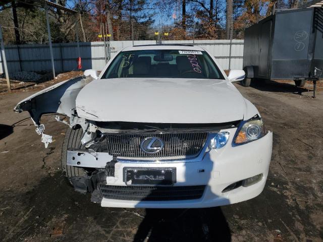 JTHCE1KSXB0030823 - 2011 LEXUS GS 350 WHITE photo 5