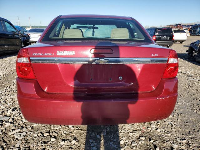 1G1ZS58F67F302917 - 2007 CHEVROLET MALIBU LS MAROON photo 6