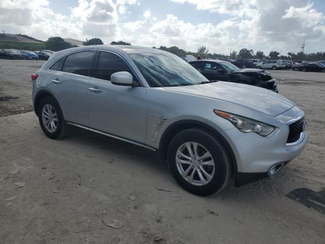 JN8CS1MU1HM143638 - 2017 INFINITI QX70 SILVER photo 4