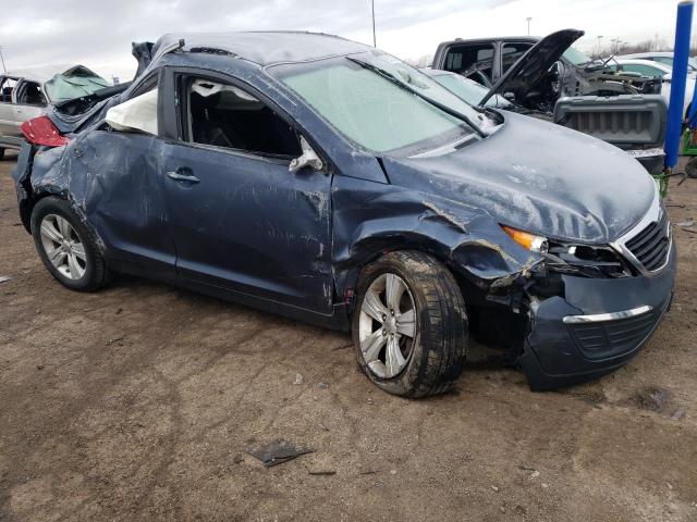 KNDPB3A21C7266116 - 2012 KIA SPORTAGE BASE BLUE photo 4