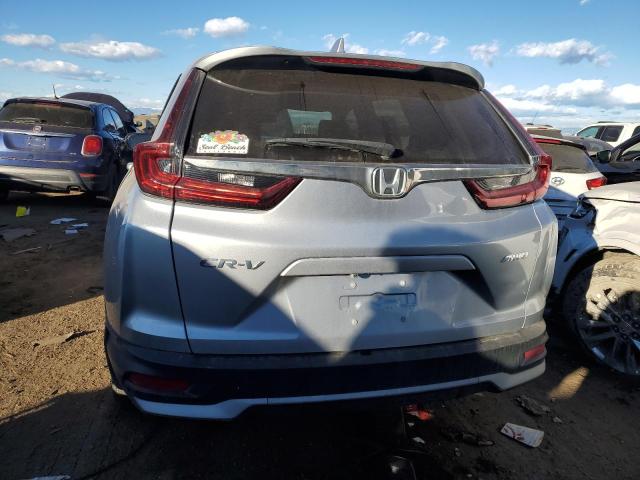 7FARW2H84LE001206 - 2020 HONDA CR-V EXL SILVER photo 6