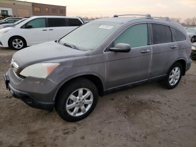 5J6RE48549L034190 - 2009 HONDA CR-V EX GRAY photo 1