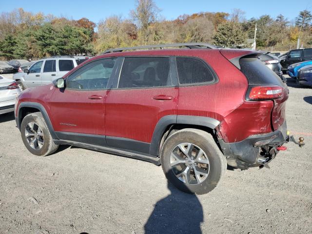 1C4PJMBS7EW131996 - 2014 JEEP CHEROKEE TRAILHAWK წითელი ფოტო 2