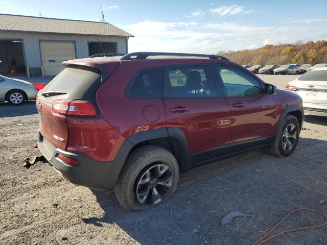1C4PJMBS7EW131996 - 2014 JEEP CHEROKEE TRAILHAWK წითელი ფოტო 3