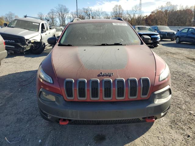 1C4PJMBS7EW131996 - 2014 JEEP CHEROKEE TRAILHAWK წითელი ფოტო 5