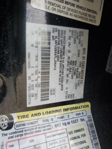 5LMFU28597LJ06412 - 2007 LINCOLN NAVIGATOR შავი ფოტო 12