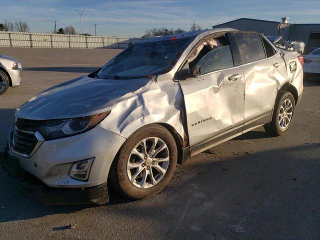 2GNAXSEV0J6230301 - 2018 CHEVROLET EQUINOX LT SILVER photo 1