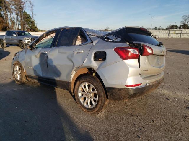 2GNAXSEV0J6230301 - 2018 CHEVROLET EQUINOX LT SILVER photo 2