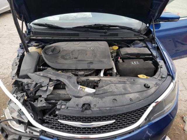 1C3CCCCGXFN582588 - 2015 CHRYSLER 200 C BLUE photo 11