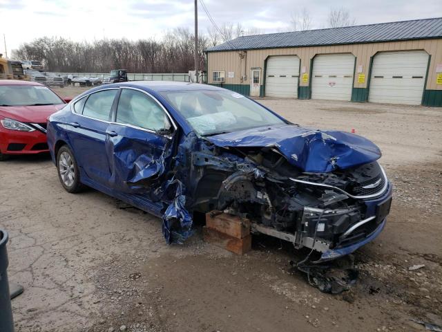 1C3CCCCGXFN582588 - 2015 CHRYSLER 200 C BLUE photo 4