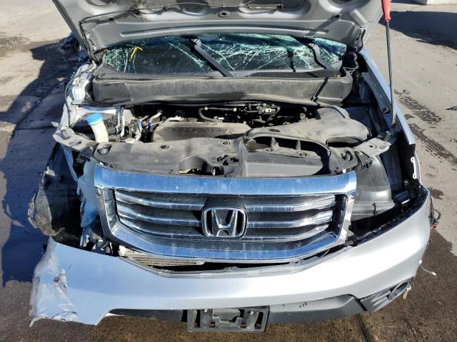 5FNYF4H96EB048204 - 2014 HONDA PILOT TOURING SILVER photo 12