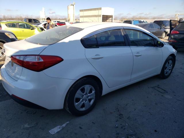 KNAFX4A68E5144211 - 2014 KIA FORTE LX WHITE photo 3