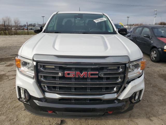 1GTG6FEN2M1222043 - 2021 GMC CANYON AT4 WHITE photo 5