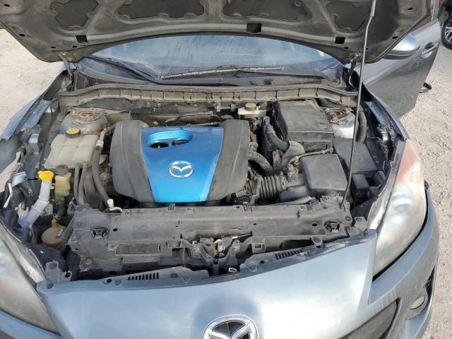 JM1BL1V77D1782678 - 2013 MAZDA 3 I TEAL photo 11