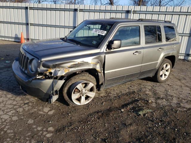 1C4NJRFB6CD541776 - 2012 JEEP PATRIOT LATITUDE GRAY photo 1