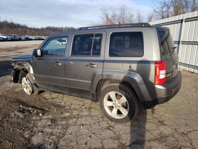 1C4NJRFB6CD541776 - 2012 JEEP PATRIOT LATITUDE GRAY photo 2