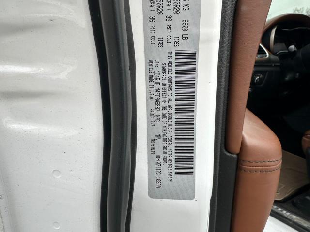 1C4RJFJM4FC945887 - 2015 JEEP GRAND CHER SUMMIT WHITE photo 10