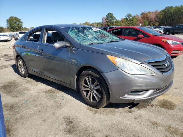 5NPEB4AC9CH483916 - 2012 HYUNDAI SONATA GLS SILVER photo 4